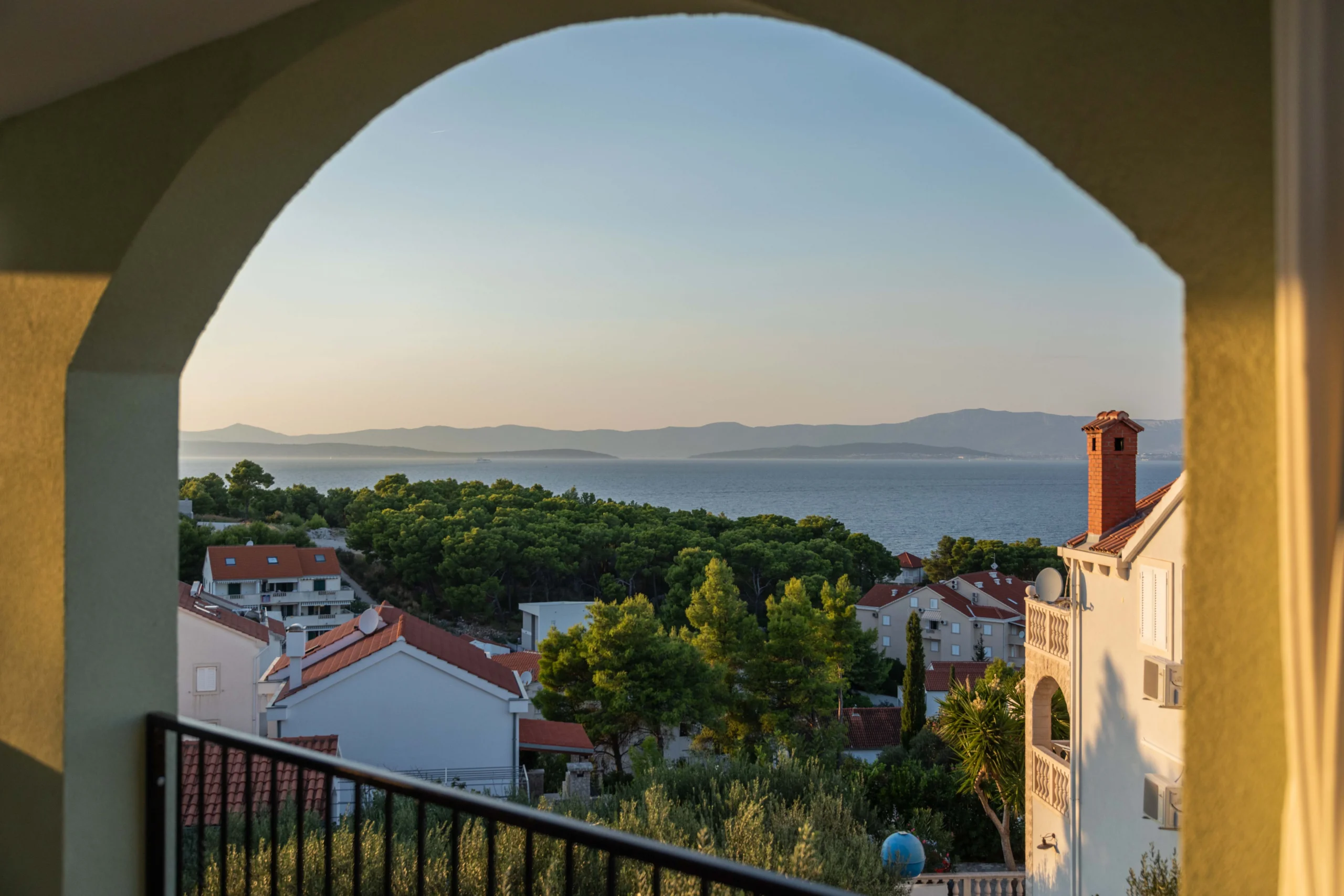 sea view from the terrace